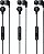 Skullcandy Ink'd+ Fones de Ouvido com Microfone com Fio e Bluetooth - Pacote com 3 - Preto - Imagem 1