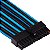 Kit Corsair Premium de Cabos Individuais para Fonte de Alimentação – Azul/Preto, Garantia de 2 Anos, para Fontes de Alimentação Corsair - Imagem 2