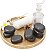 Pacote de Energia de Massagem com Pedras Quentes de Basalto Preto Oval Grande de 8 Peças Master Massage - 3 x 2.2x 1.1 - para Profissionais, Spas, Terapias de Massagem e Relax - Imagem 1