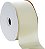 Fita Grosgrain Berwick Offray, 3 polegadas, Branco Antigo, 50 jardas - Imagem 1