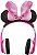 Fone de ouvido Bluetooth para crianças da Minnie Mouse, sem fio com microfone, inclui cabo auxiliar, fone de ouvido dobrável com volume reduzido para escola, casa ou viagens, rosa. - Imagem 3