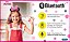 Fone de ouvido Bluetooth para crianças da Minnie Mouse, sem fio com microfone, inclui cabo auxiliar, fone de ouvido dobrável com volume reduzido para escola, casa ou viagens, rosa. - Imagem 4