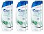 Cuidado para o couro cabeludo com coceira Head & Shoulders com Eucalipto 2 em 1 Shampoo Anti-Caspa + Condicionador 8.45 Fl Oz (Pacote com 6) (Embalagem pode variar) - Imagem 1