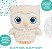Coruja de Pelúcia GUND Baby Sleepy Eyes - Acalmador de Berçário para Meninos e Meninas, Luz Noturna e Máquina de Som de Pelúcia.fromRGBO Owl, 8” - Imagem 3