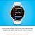 Relógio inteligente Garmin Venu 3 prateado com moldura em aço inoxidável, display AMOLED sensível ao toque de 1,4 polegadas, case Whitestone de 45mm e pulseira de silicone. - Imagem 4