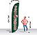 Bandeira de pena temática de comida da LookOurWay, 12 pés (hardware não incluído) - Imagem 3
