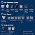 Kit de Grooming Masculino Philips Norelco Multigroom Series 9000 - 21 peças para barba, corpo, rosto, nariz, aparador de pelos nas orelhas com estojo de armazenamento premium, MG9510/60 - Imagem 2