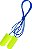 Protetor auricular descartável com fio Peltor Sport Blasts, 32 dB NRR, 2 pares/pacote, total de 10 pacotes - Imagem 3