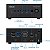 Sistema Mini PC ASUS ExpertCenter PN42 sem ventoinha com Núcleo Quadruplo N100, 4GB de RAM, SSD M.2 de 128G, WiFi 6E, Suporte Triplo a 4K, LAN Única, d - Imagem 3
