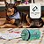 Garrafa de água de plástico para crianças da Patrulha Canina, Copo com tampa à prova de vazamentos com canudo para crianças, seguro para lava-louças, 14oz, pacote com 2 unidades para casa/escola - Imagem 2