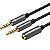 Adaptador de Áudio Ugreen AV140 Jack 3.5 mm - Preto/Cinza 20 cm - Imagem 1