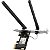 Adaptador Mercusys MA80XE AX3000 PCIE Dual Band Wifi 6 Bluetooth 5.2 - Imagem 2