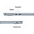 Apple MacBook Air (2025) 15,3" M4 512 GB MC7D4LL/A - Azul Céu - Imagem 3