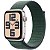Apple Watch SE 2ª geração (2024) caixa de alumínio em starlight pulseira esportiva em loop lake green 40 mm MXEE3LL/A - Imagem 2