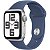 Apple Watch SE 2ª geração (2024) caixa de alumínio prateada pulseira esportiva em cor demin 44 mm MXEH3LL/A M/L - Imagem 1