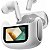 Fone de Ouvido Auricular Blackview AirBuds 12 Bluetooth - Branco - Imagem 3