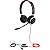 Fone de Ouvido Auricular Jabra Evolve 40 Duo MS Mono USB 3.5mm - Preto/Vermelho - Imagem 2
