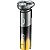 Barbeador Elétrico VGR Voyager V-392 AFA Argentina - Gold/Grey - Imagem 2