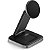 Base de Carga Satechi ST-Q31FM-EA Qi2 3 em 1 Wireless - Cinza - Imagem 1