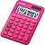 Calculadora Compacta Casio MS-20UC-RD - Rosa Escura - Imagem 1