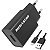 Carregador de Parede Mega Star CH400 USB-A 10 W + Cabo USB-C - Preto - Imagem 1