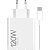 Carregador de Parede Xiaomi HyperCharge MDY-14-EE USB-A 120 W - Branco + Cabo USB-C - Imagem 1