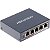 Comutador POE Hikvision DS-3E1105P-EI/M POE Inteligente de 4 portas Fast Ethernet - Imagem 1