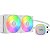 Cooler Líquido Gamdias Aura GL240 V2 ARGB 120 mm PWM para CPU - Branco - Imagem 1