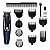 Cortador de Cabelo Mondial BG-03 Super Groom - Preto/Azul - Imagem 2