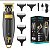 Cortador de Cabelo Voyager VGR V-192 LED Recarregável - Preto/Dourado - Imagem 2