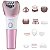 Depiladora Xion XI-EPILATOR6X1 6 em 1 USB - Rose/Branco - Imagem 2