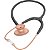 Estetoscópio MDF Instruments Acoustica MDF747XPRG11 - Black/Matte Rose Gold - Imagem 1