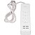 Filtro de Energia Moes WPS-X-BR10 4 Tomadas + 4 USB - Branco - Imagem 4
