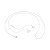 Fone de ouvido Samsung EO-IC100BW Sound By AKG USB-C - Branco - Imagem 2