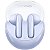 Fone de Ouvido Sem Fio Oppo Enco Air3 - Misty Purple - Imagem 1