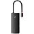 Hub Baseus Lite Series 6 em 1 USB-C - Preto (WKQX050001) - Imagem 1