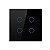 Interruptor de Luz Inteligente Moes WRS-BR4 4 Botões - Preto - Imagem 1