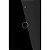 Interruptor de Luz Inteligente Moes WS-US1-L Wi-Fi RF 1 Botão - Preto - Imagem 1