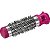 Kit Escova Secador Quanta QTKCS7001 4 em 1 Bivolt - Cinza/Rosa - Imagem 4