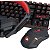Kit Gamer Teclado + Mouse Redragon Fone de ouvido + Mouse Pad USB - Preto - Imagem 4