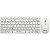 Kit Teclado + Mouse Sem Fio FTX GK03 Espanhol - Branco - Imagem 1