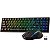 Kit Teclado Mecânico Mecânico + Mouse Redragon S136 RGB Sem Fio - Preto - Imagem 4