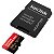 Memória Micro SD SanDisk Extreme Pro 200-90 MB/s U3 256 GB com Adaptador (SDSQXCD-256G-GN6MA) - Imagem 3