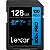 Memória SD Lexar 800X Série Azul Alta Performance 150-30 MB/s C10 U3 V30 128 GB (LSD0800P128G-BNNNU) - Imagem 1