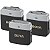 Microfone Boya BY-M1V2 Sem Fio Jack 3.5mm - Preto/Cinza (2TX+1RX) - Imagem 1