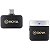 Microfone Boya BY-M1V3 Sem Fio USB-C- Preto/Cinza (1TX+1RX) - Imagem 1