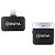Microfone Boya BY-M1V5 Sem Fio Lightning - Preto/Cinza (1TX+1RX) - Imagem 4