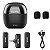Microfone de Lapela Boya BY-WM3T-M2 Sem Fio Jack 3.5mm - Preto (2TX+1RX) - Imagem 4