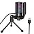 Microfone Fifine A6V RGB - Preto - Imagem 1