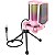 Microfone Fifine A6V RGB USB - Rosa - Imagem 2